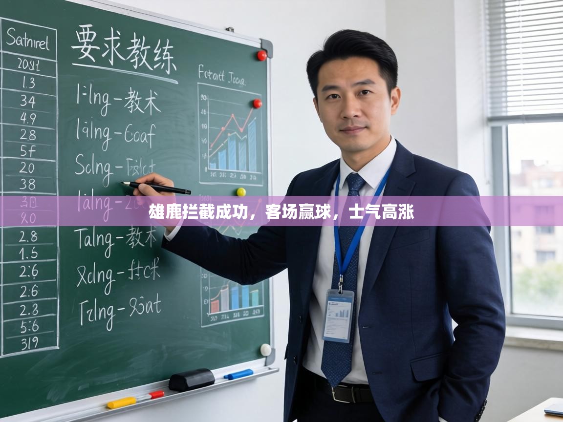 雄鹿拦截成功,客场赢球,士气高涨 第2张